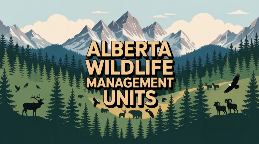 Alberta Wildlife Management Units (WMU's)